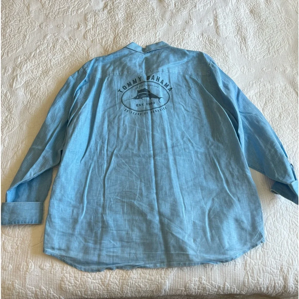 Tommy Bahama long sleeve shirt - Picture 1 of 3